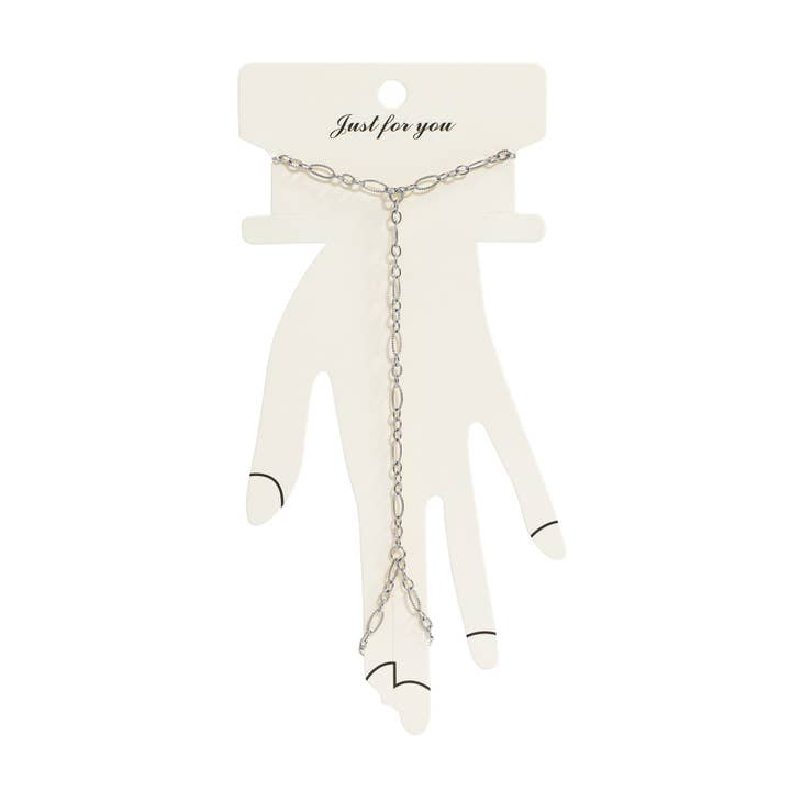 WJW - Wholesale Link & chain bracelet - 18K Gold PVD Stainless Steel Hammered Oval Hand Chain8