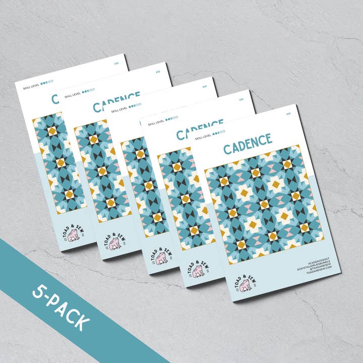 Cadence - Paper Pattern for wholesale by Toad & Sew