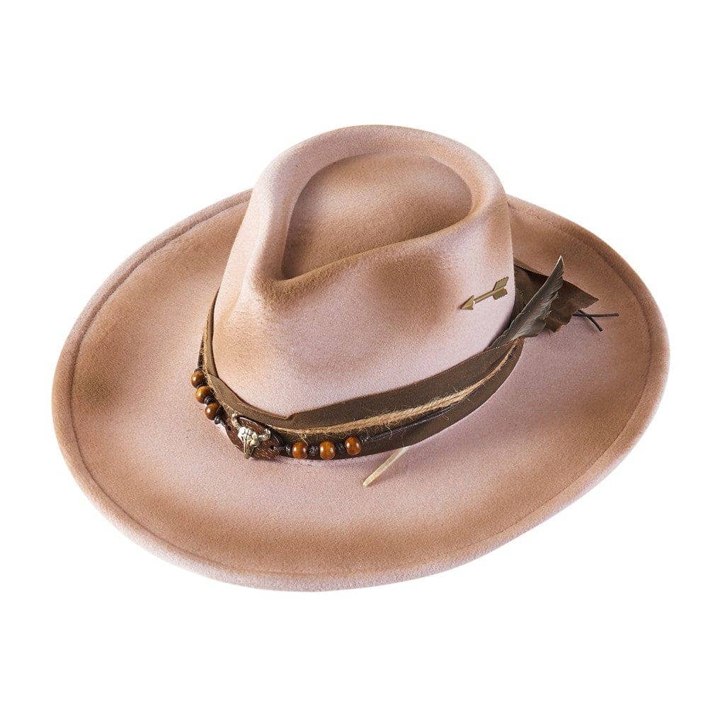 MiMi Wholesale - Wholesale Fedora - Women's - MH0270 Betsy Vintage Shapeable Cowboy/Fedora Hat2
