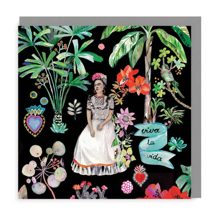 Frida Kahlo's Garden 6 pack for wholesale by Martyna Zoltaszek Studio Ltd