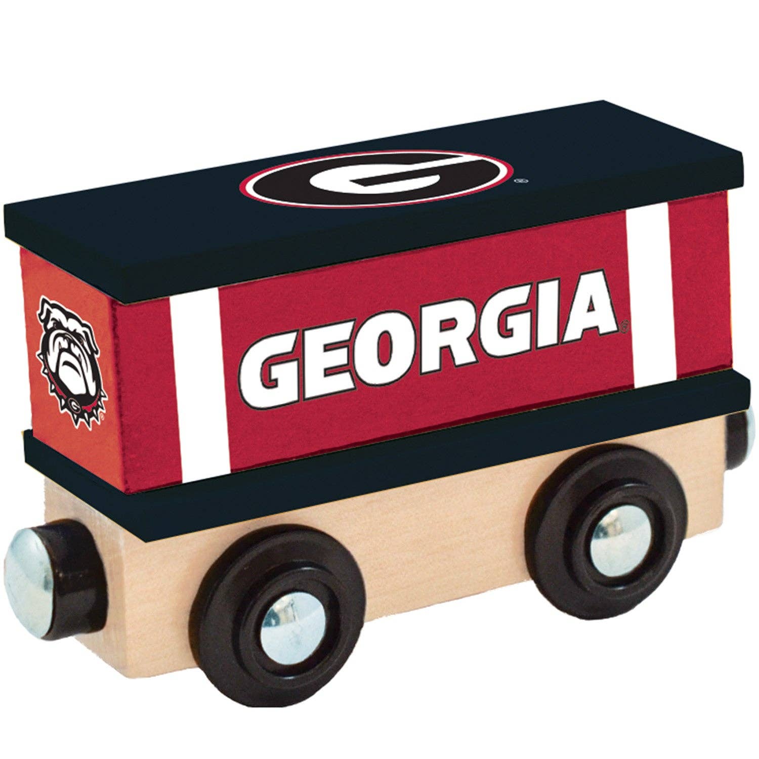 Masterpieces Puzzles - Wholesale Toy Car/Truck - Kids - Georgia Bulldogs Toy Train Box Car0