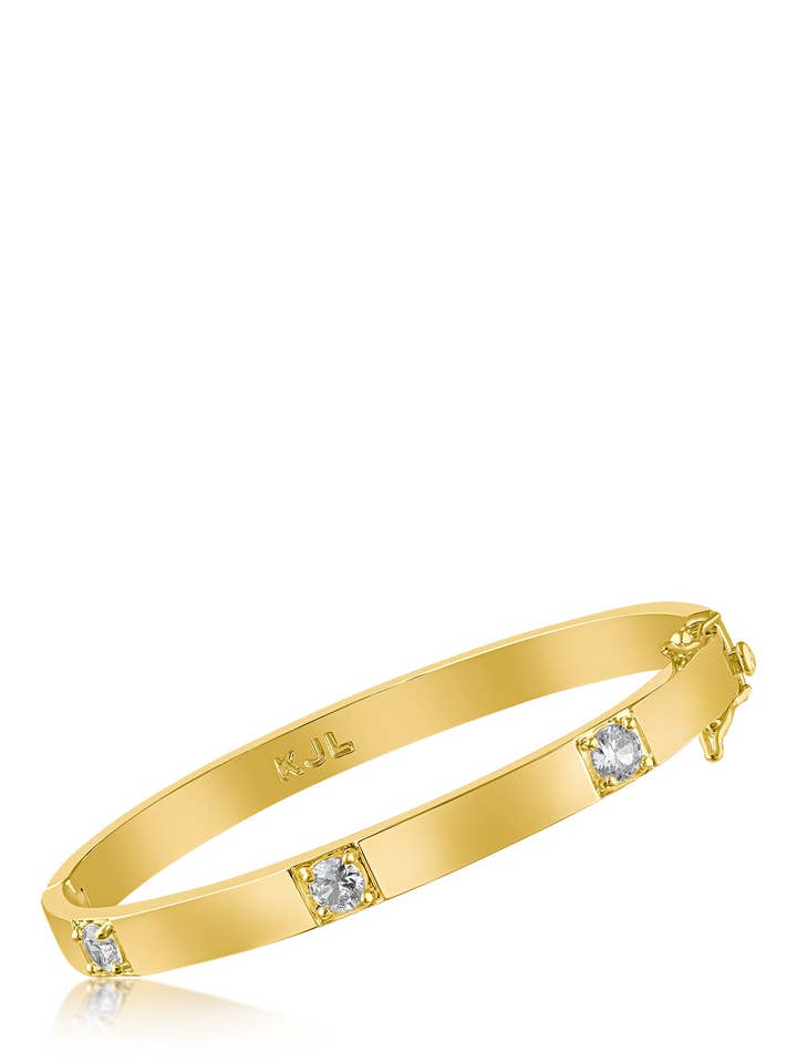 CZ Station Armreif für den Großhandel von CZ by Kenneth Jay Lane