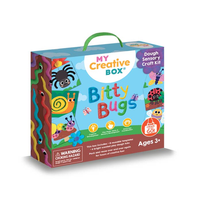 My Creative Box - Wholesale DIY Craft Kit - Kids - Bitty Bugs Dough Sensory Craft Box