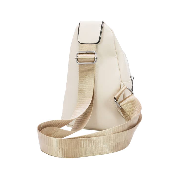 Cap Zone - Wholesale Crossbody Bag - Women's - Buttery Pebbled Vegan Leather Sling Bag5