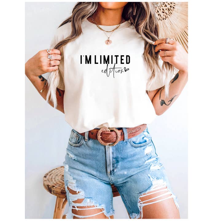 I'm Limited Edition, Tee for wholesale by Dairyland Bach Co.