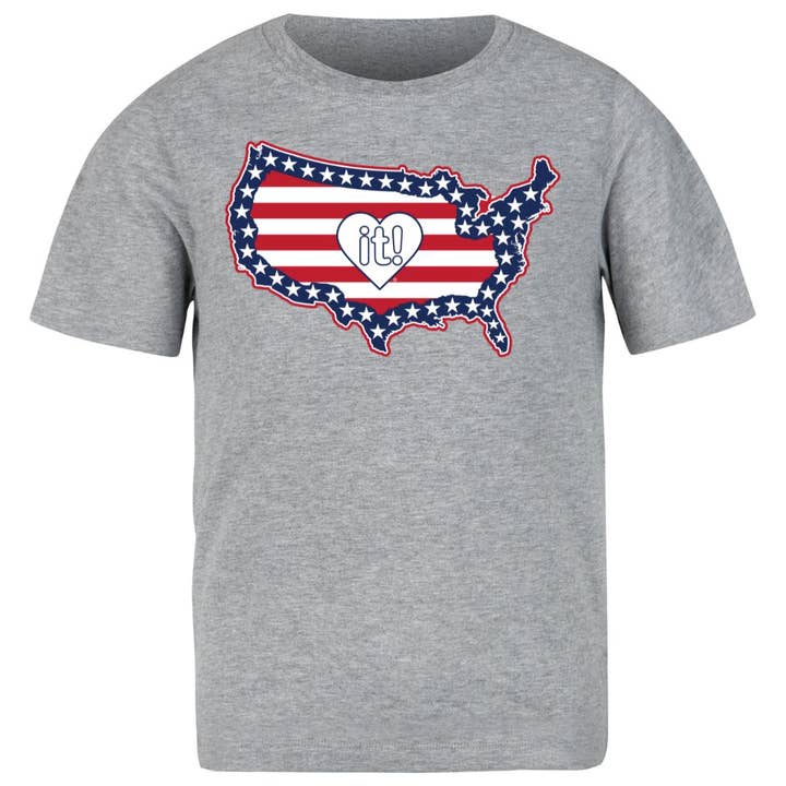 Camiseta Heartland USA Love It!™ – America Love It™ para venta al por mayor de Time to Apparel Co.