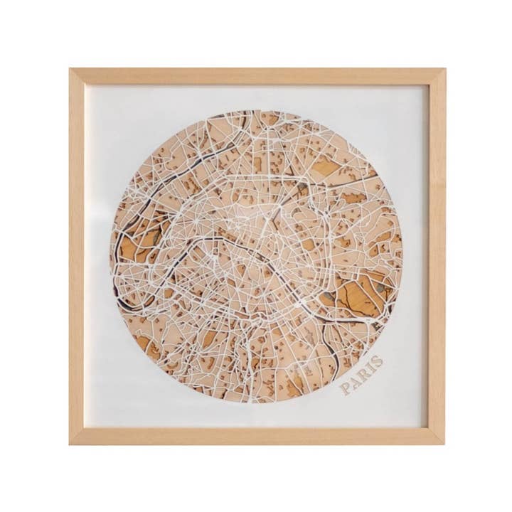 Paris karta för wholesale av BOILISÉ