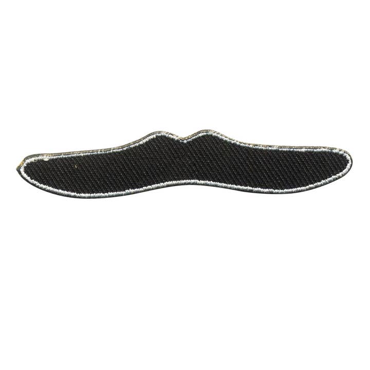Tribal Trade GmbH - Wholesale Patch - Mustache thin curved mustache sticker patch