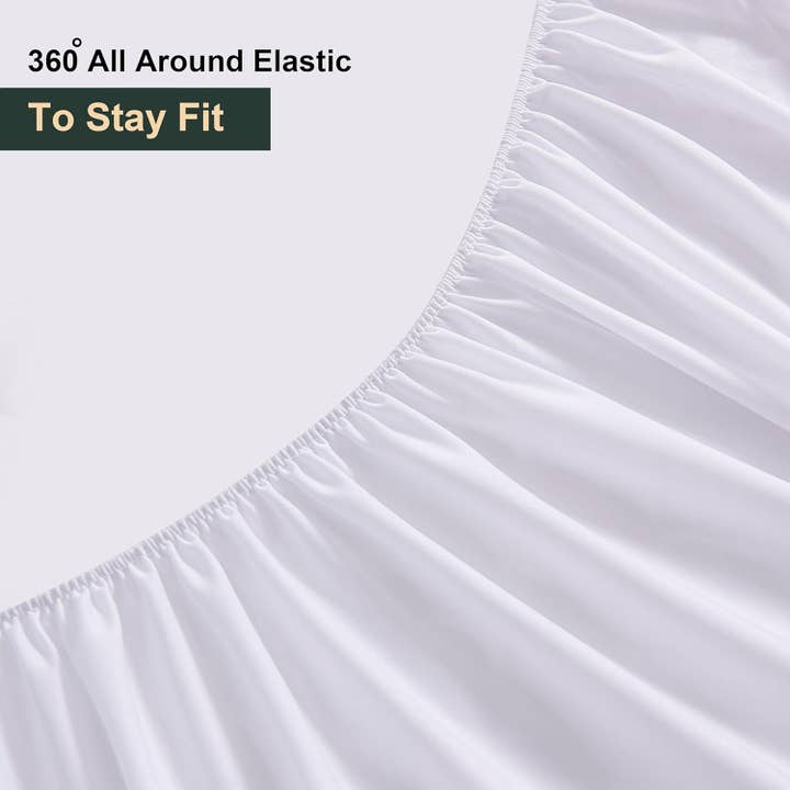 Feather & Stitch New York - Wholesale Mattress Pad/Protector - Premium Waterproof Five - Sided Mattress Cover (Fitted)5