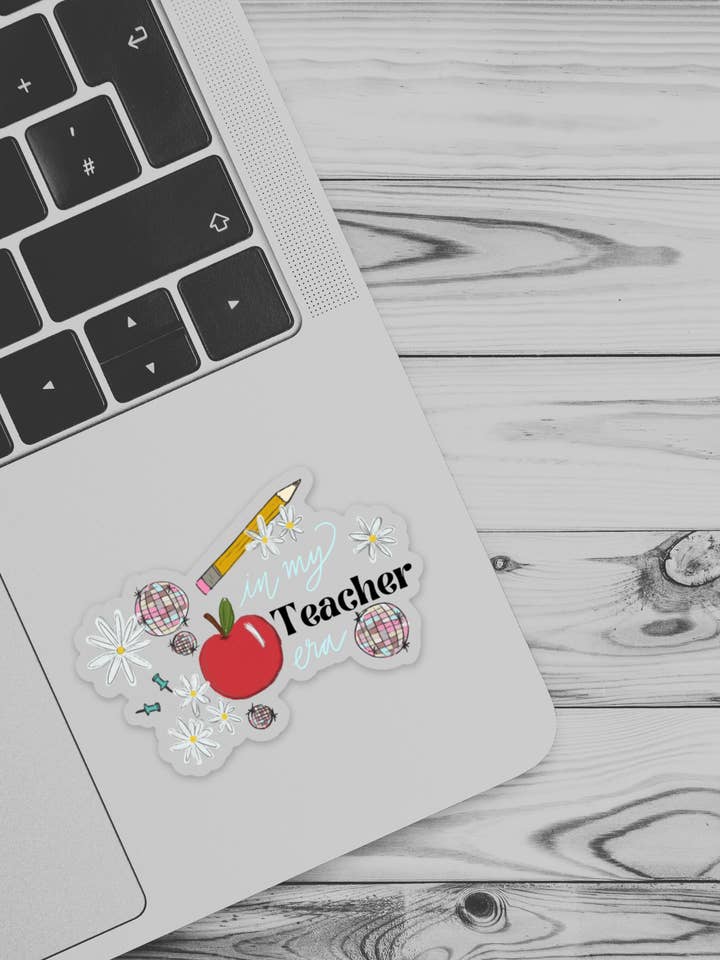 In my teacher era sticker - Teacher Gift - Back to school for wholesale by Thirteenwinks