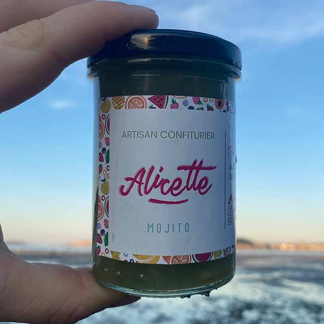 Mojito jam for wholesale by Alicette Confiture