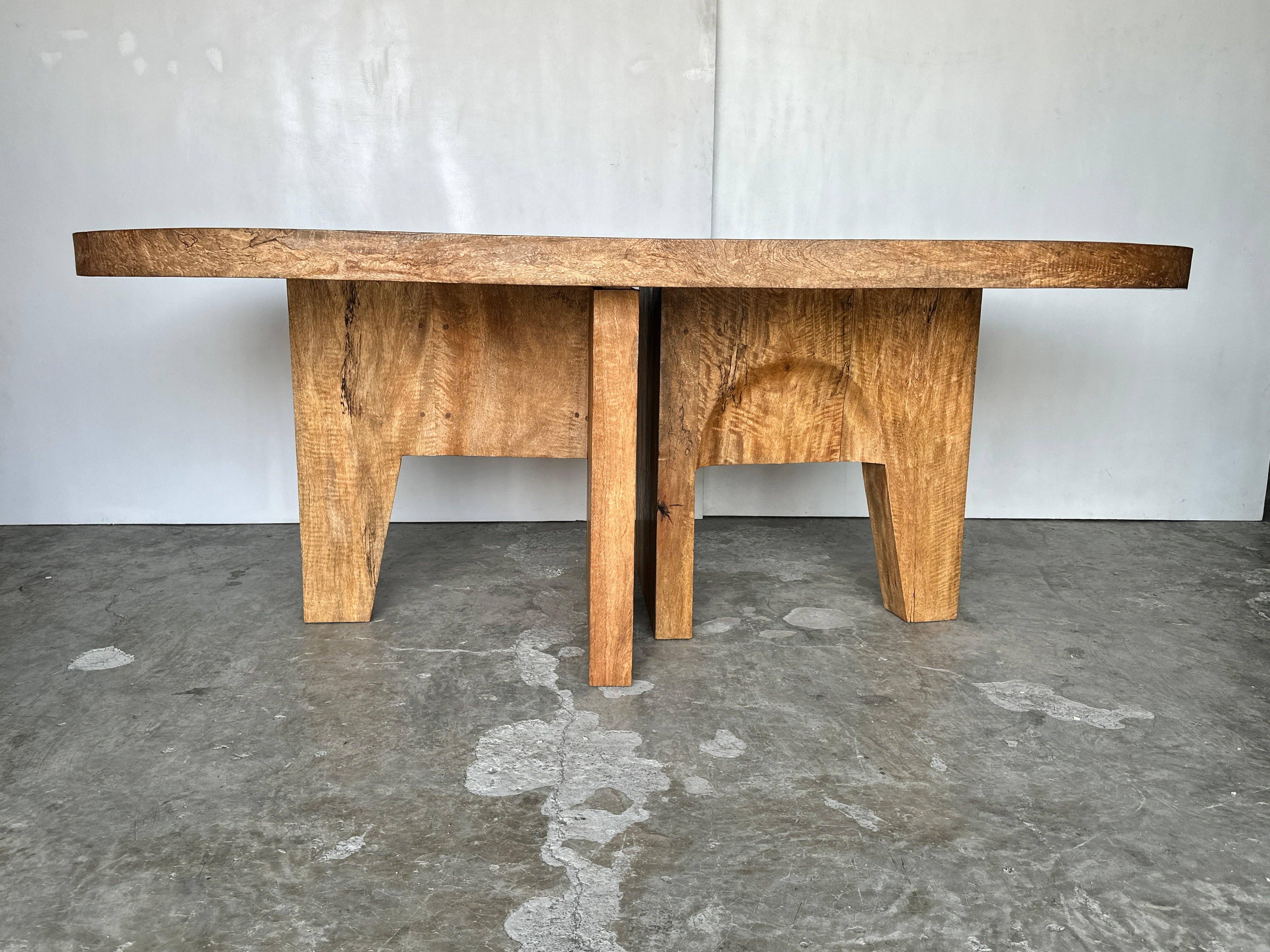 Office Objets - Wholesale Coffee Table - Massive mango wood table 2m10x1m62