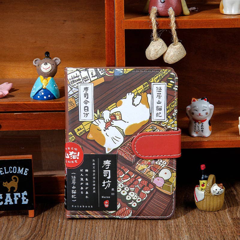 Gohobi （We cover U.S. import duties） - Wholesale Notebook - Gohobi Japanese Cat Magnetic Notebook, Monthly Planner, Study Notebook, Pocket Diary2