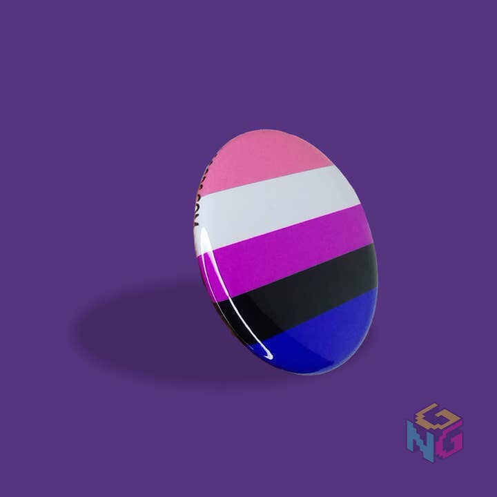 Gay Nerd Goods - Wholesale Lapel Pin/Button - Popular Pride Flag Button Mix