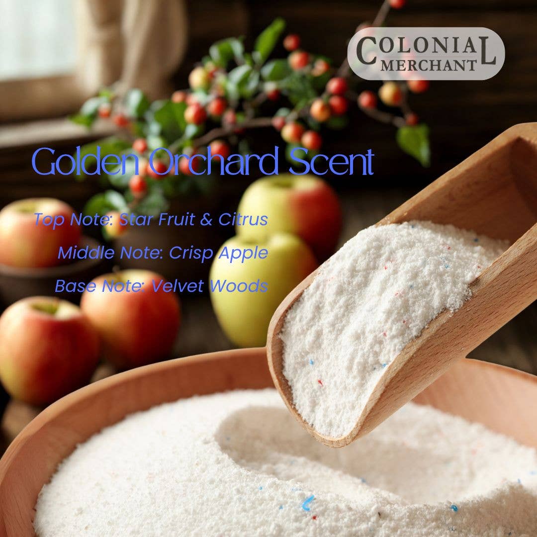 Colonial Merchant - Venta al por mayor Cápsulas/ polvos de detergente para ropa - 2 lb. Colonial Merchant Aroma~Fold Detergente en Polvo para Ropa0