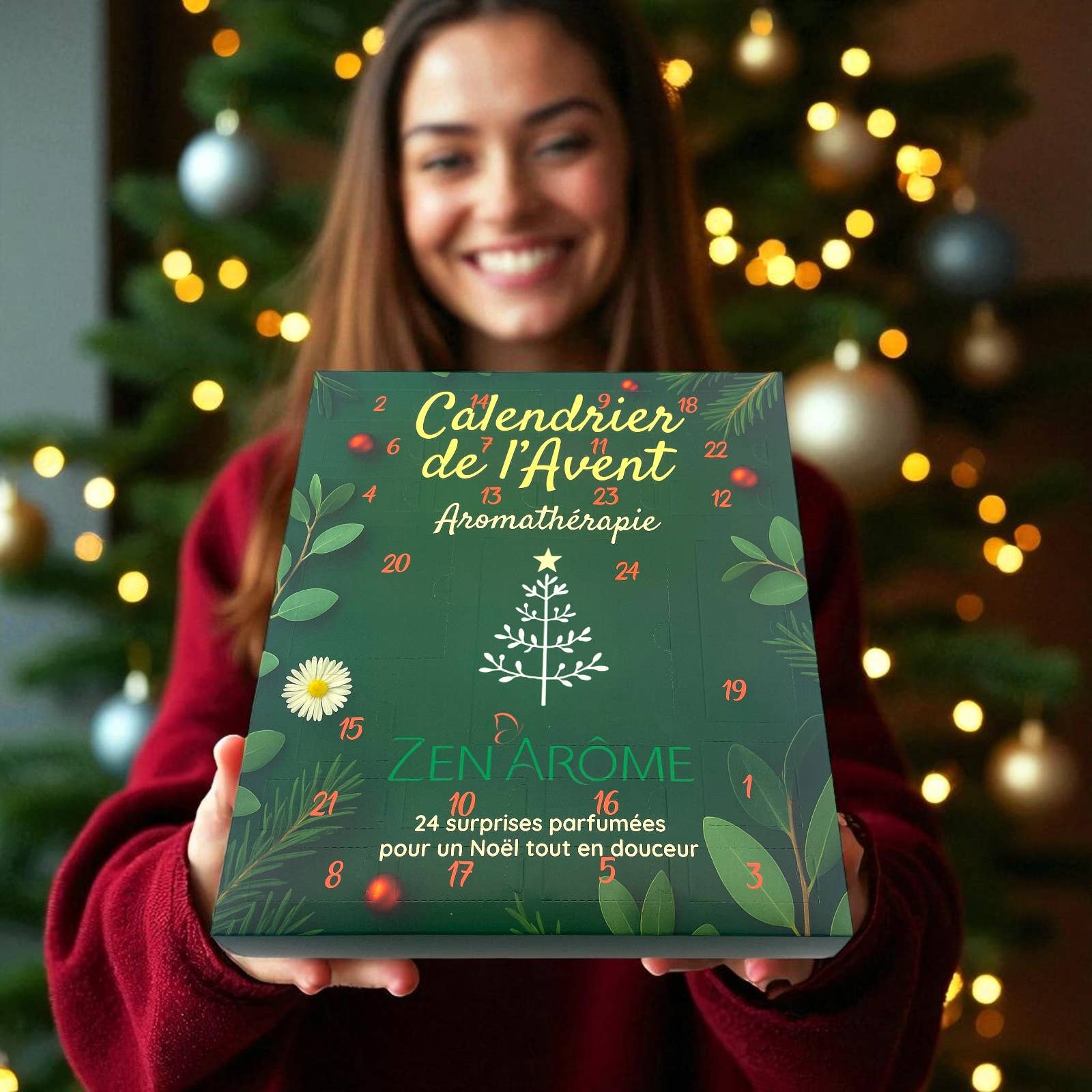 Zen'Arôme - Wholesale Advent calendar - Aromatherapy Advent Calendar – 24 Days of Well-Being4