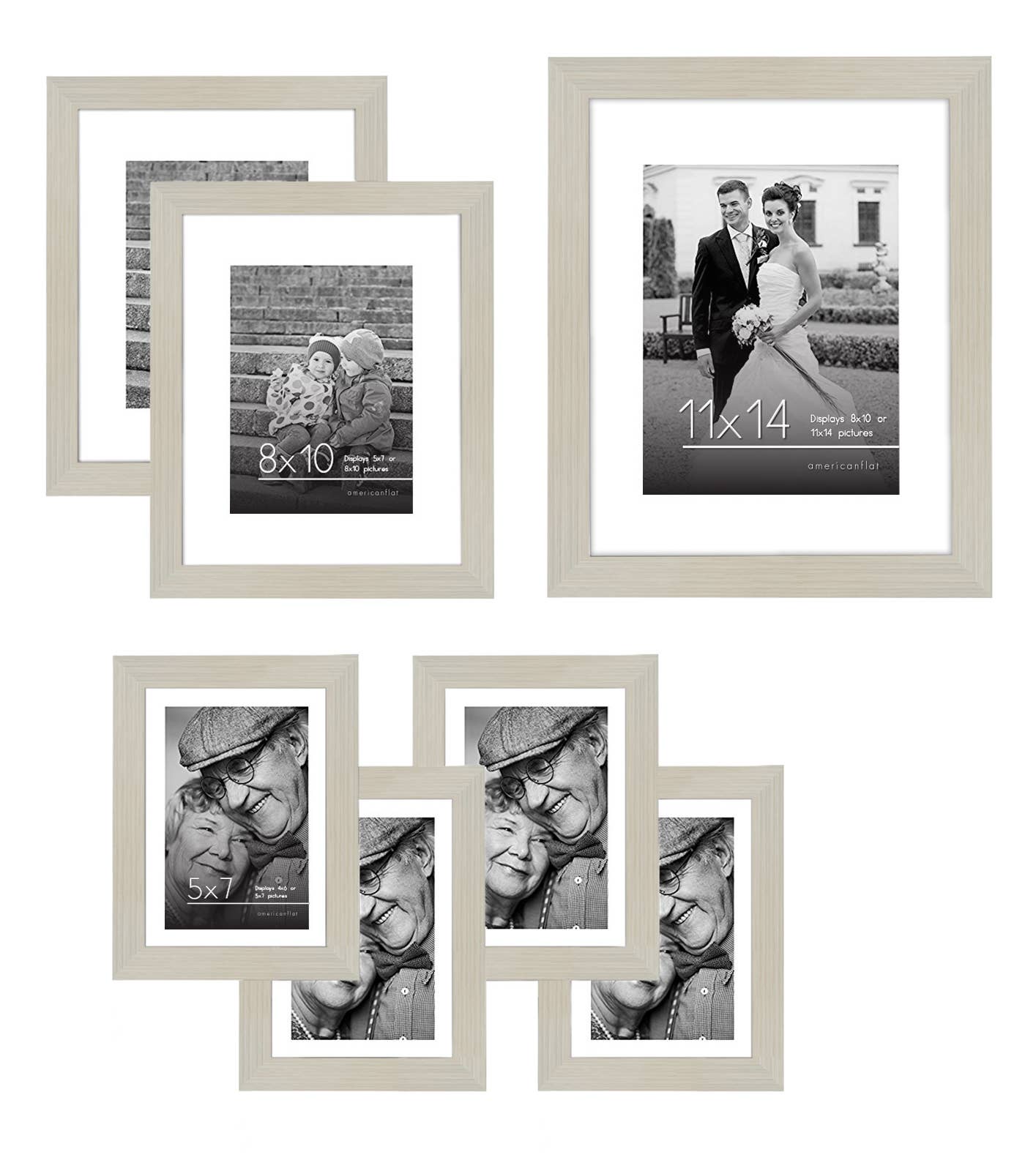 Americanflat - Wholesale Picture Frame - Americanflat Gallery Wall Frame Set (7 Pack)33