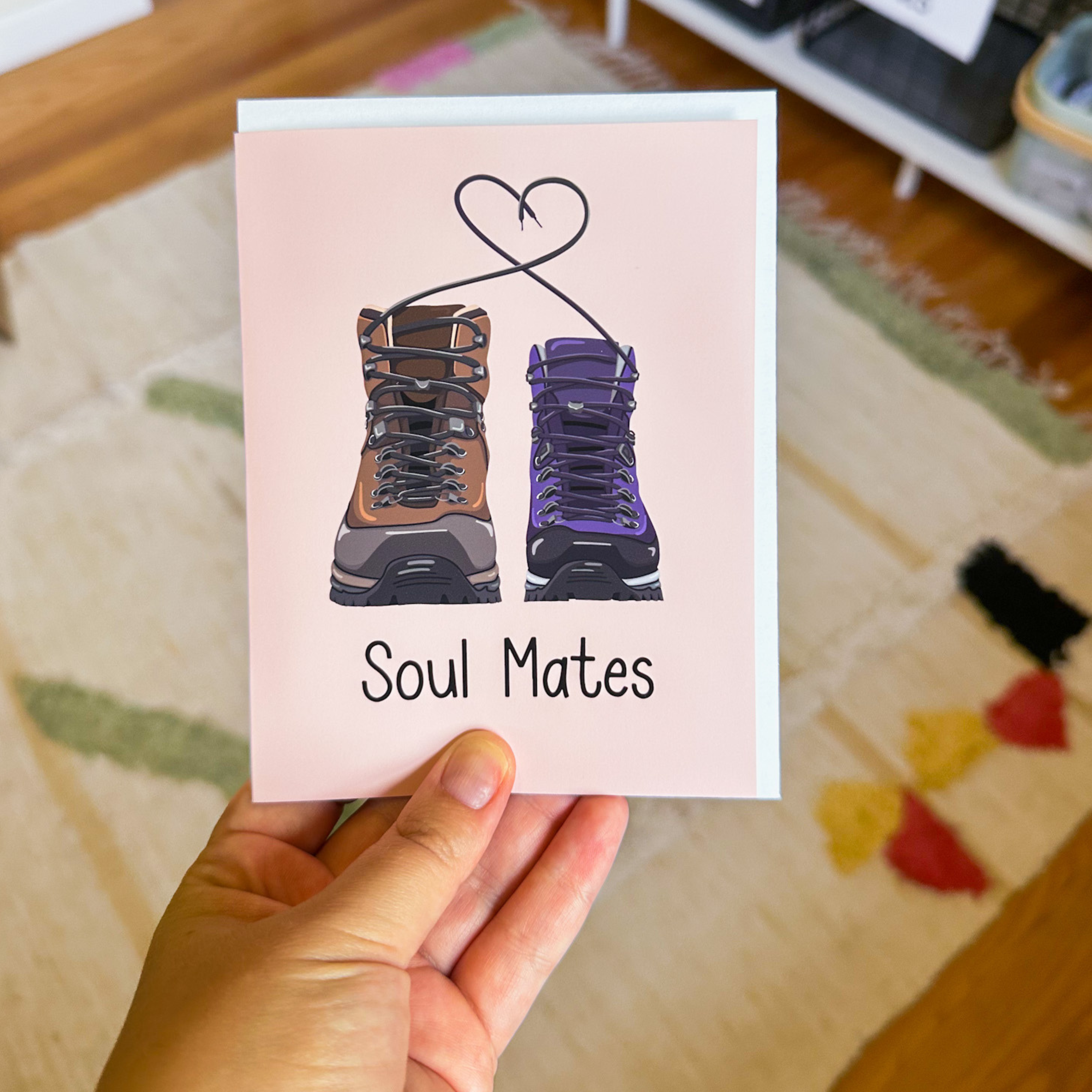 Hi From Studio - Wholesale Love Card - Soul Mates Greeting Card 2