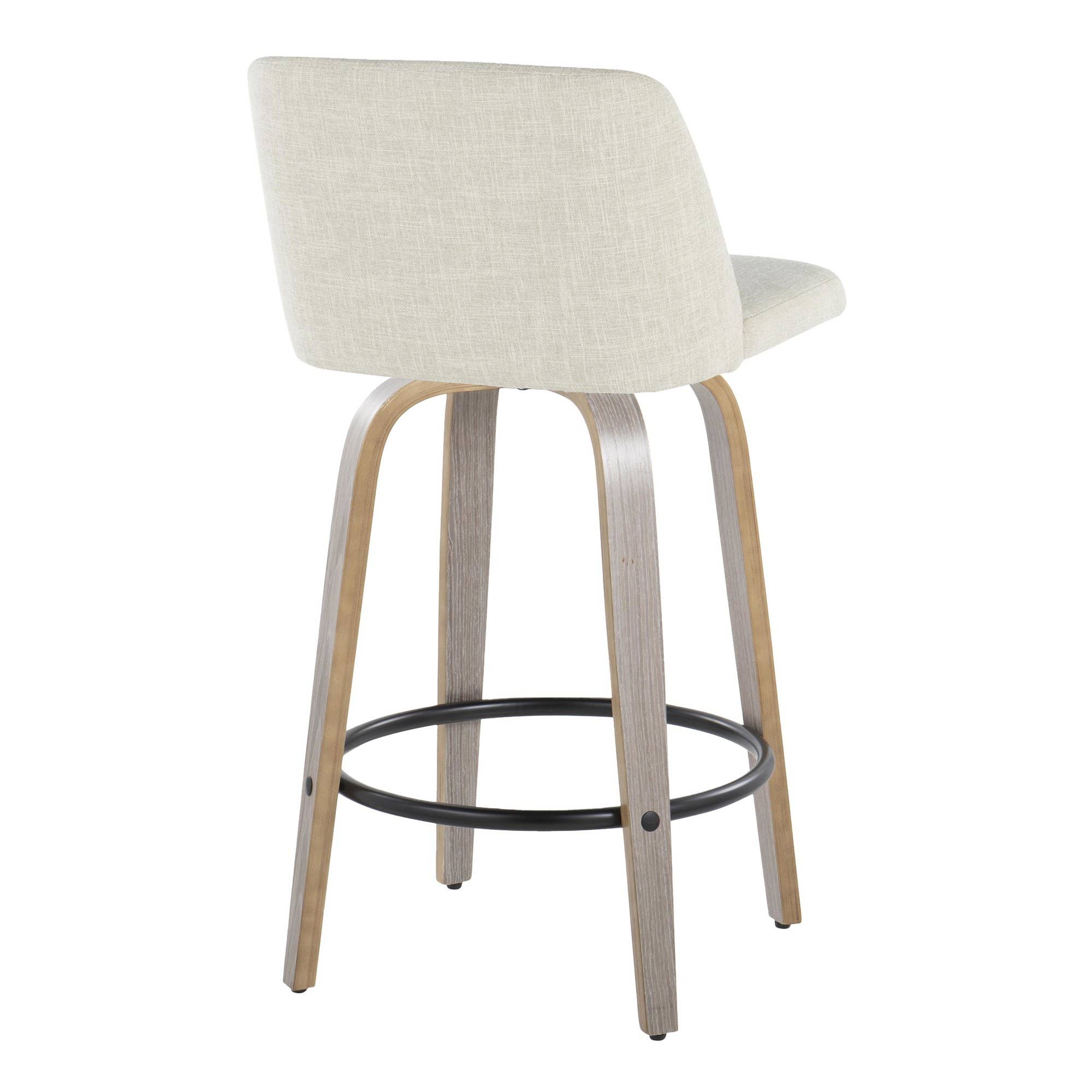 LumiSource and Grandview Gallery - Wholesale Stool - Toriano 26" Fixed Height Counter Stool Q - Set of 226