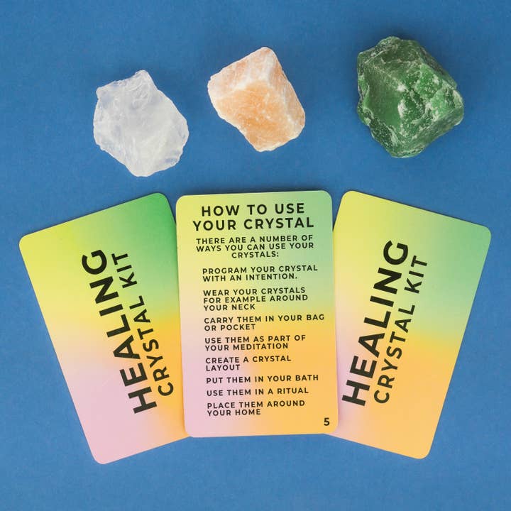 Gift Republic - Wholesale Spiritual Stone/Crystal - Healing Crystal Kit