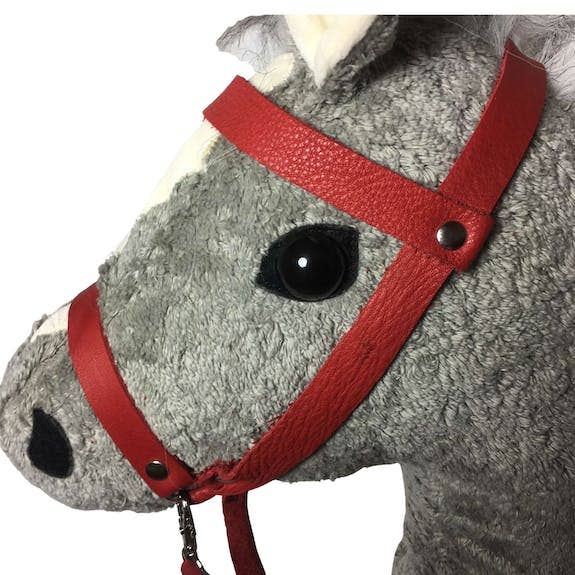 Pat & Patty - Wholesale Stuffed/Plush Toy - Kids & Baby - Organic eco children's hobby horse “Gandalf” /STEGG-5003