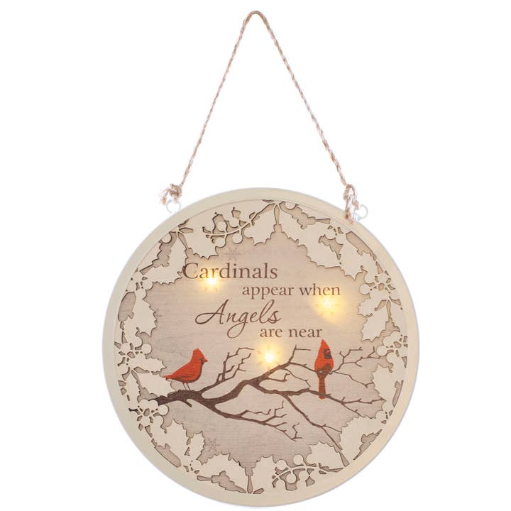 Oak Street Wholesale - Wholesale Plaque - Light Mtl Cardinal Plaque