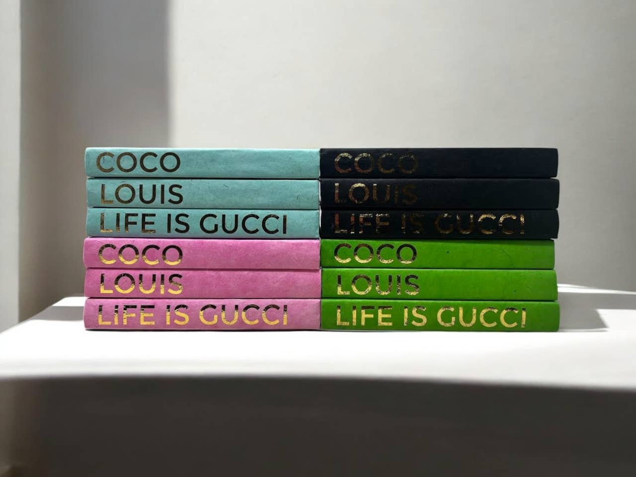 E. Lawrence, Ltd. - Wholesale Display Book - 3 Vol. Coco Louis Lig / Off-White Covers / 9.5"2