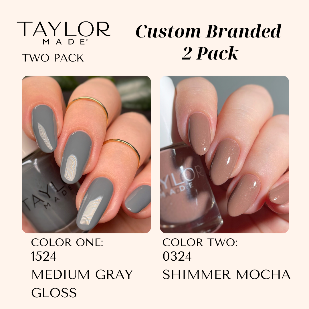 Taylor Made Polish – wholesale Nail polish – Custom Nail Polish: 2 Pack Long-wearing + Vegan + Non-toxic48
