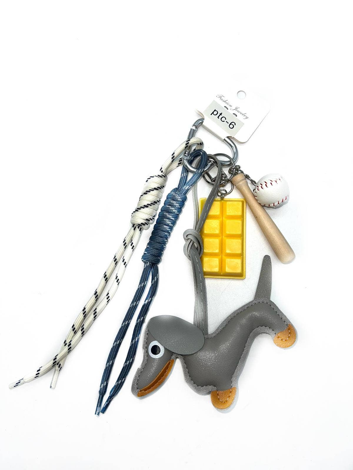 LINETA – wholesale Nyckelring - Unisex – PTC-6 nyckelring med trendigt hundmotiv4