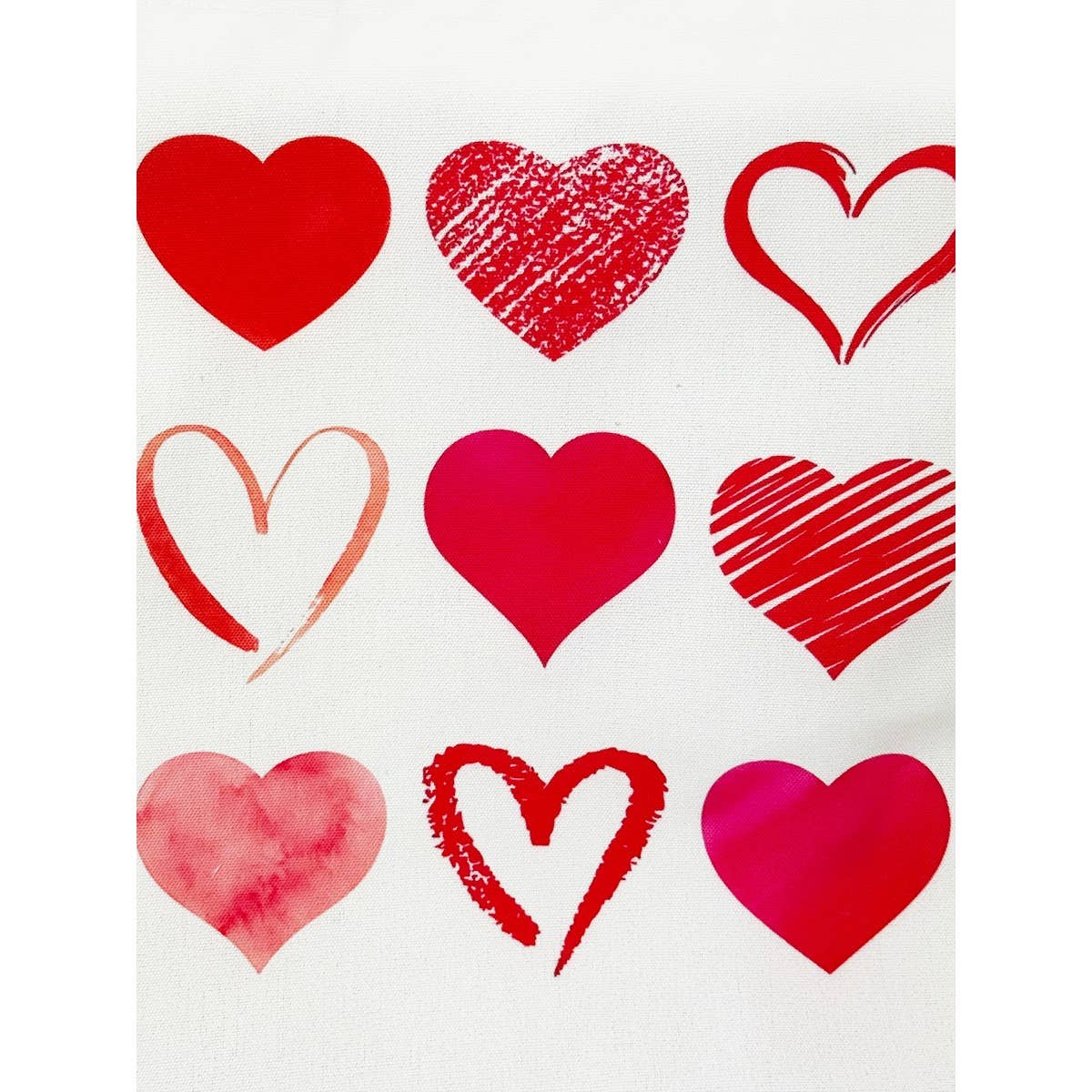 Love and Repeat - Wholesale Tote Bag - Women's - Spread the LOVE Heart Design Canvas Print Tote Bag6