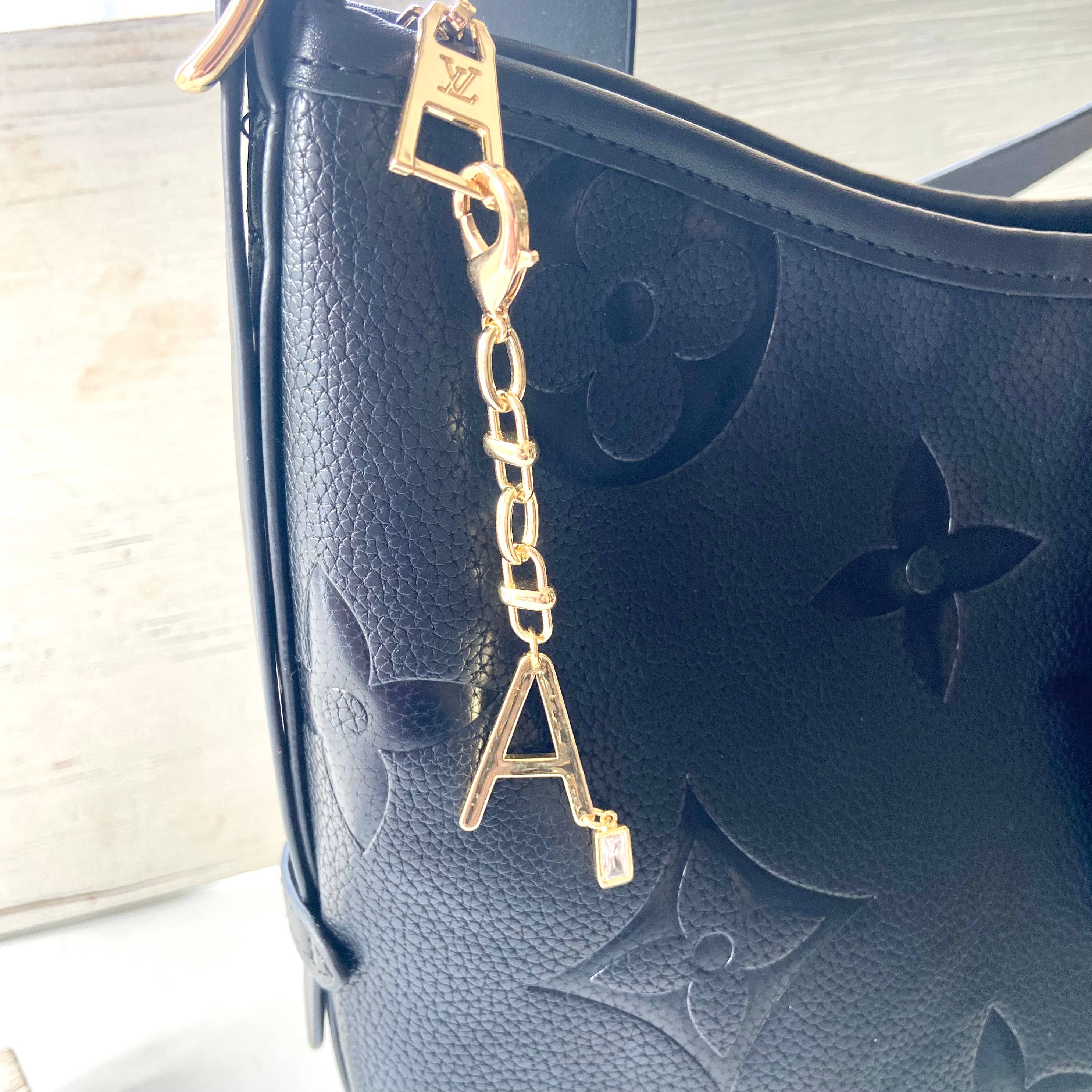 VB&CO Designs Handmade Jewelry - Wholesale Purse/Bag Accessory - Women's - Purse charm bag decoration initial  bow heart accessories3