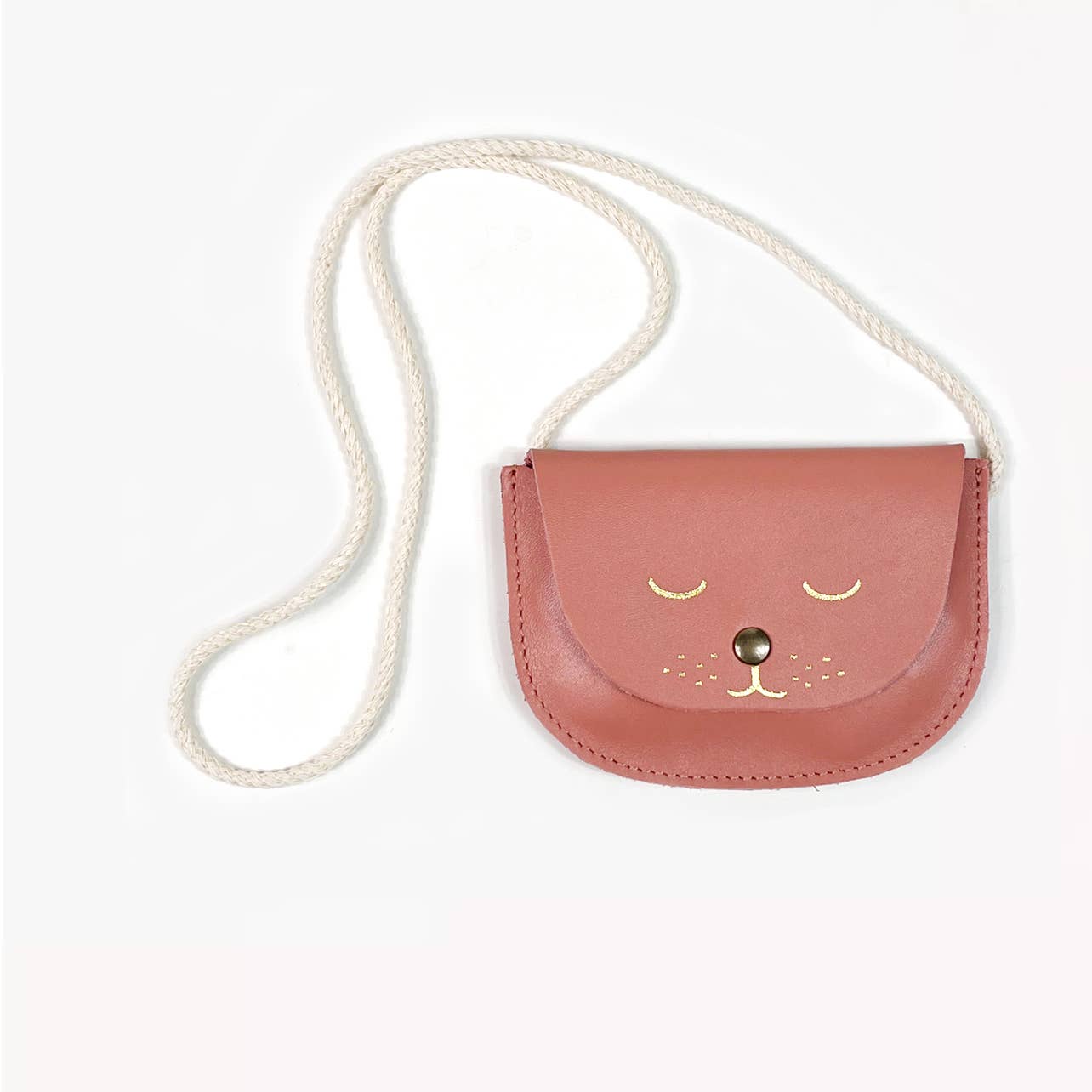 BARNABÉ AIME LE CAFÉ - Wholesale Crossbody Bag - Kids - Leather bag for little girls - cat model4