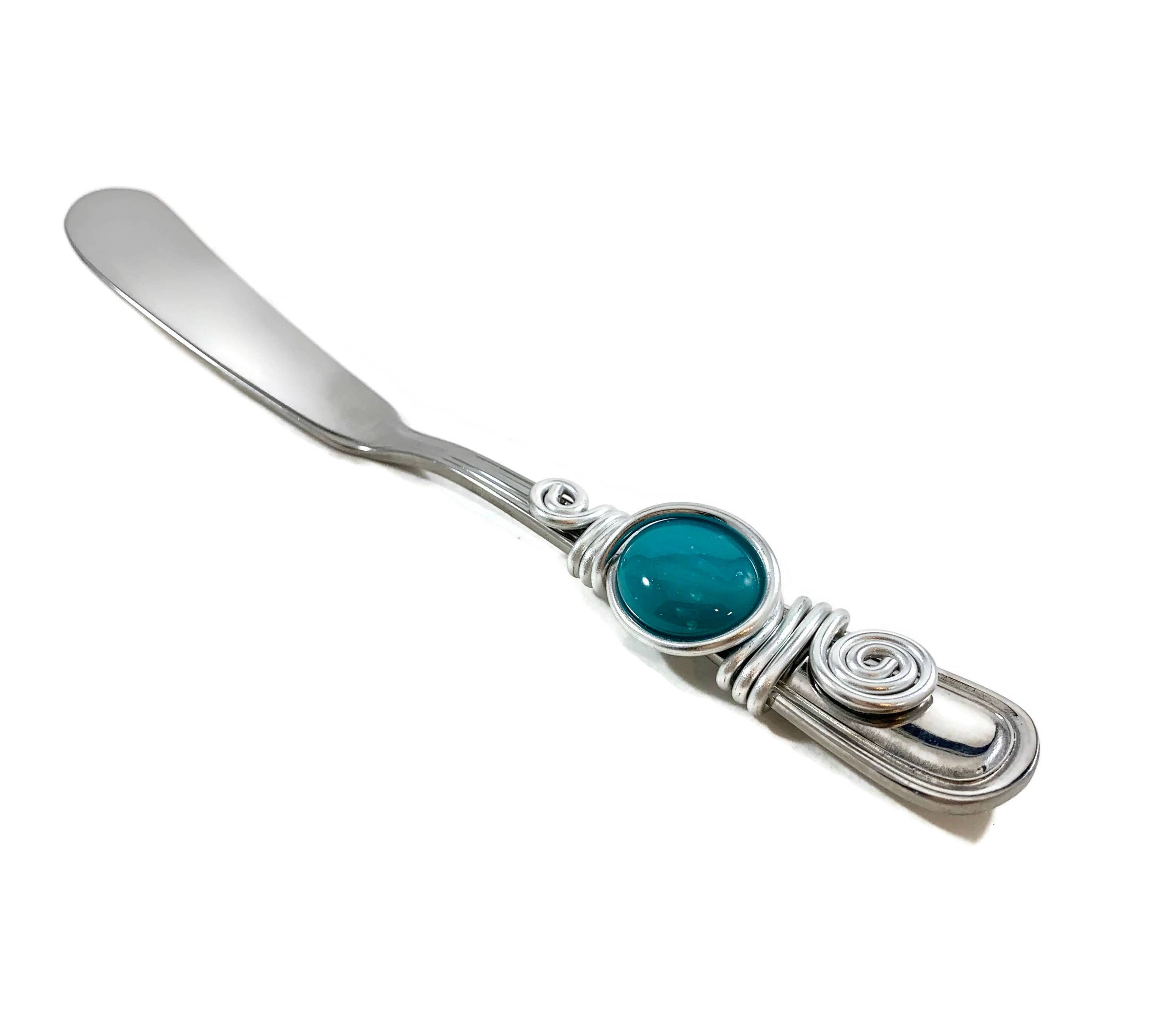 Swiddles Inc - Wholesale Cheese Spreader - Beaded Silverware Butter Knife, Cheese Spreader