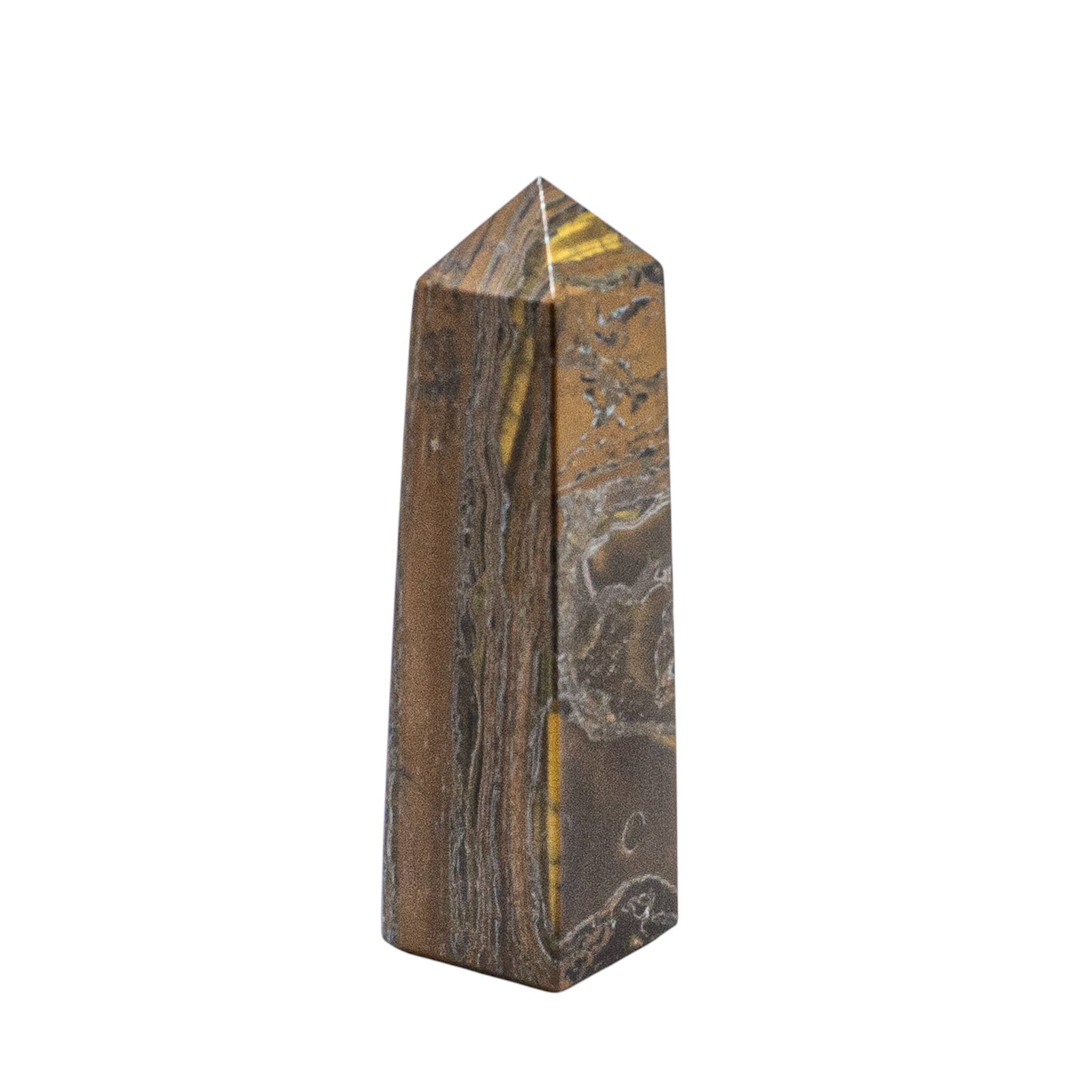 Quasar Gems USA – Großhandel Spiritueller Stein/Kristall – Turmobelisk aus Edelstein, 4-seitig12