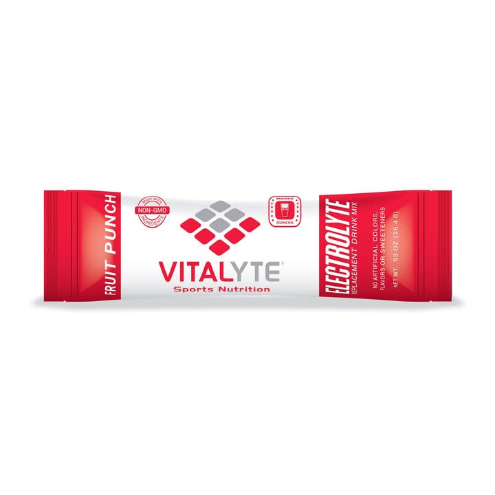Vitalyte Sports Nutrition - Wholesale Gezonde drank in poedervorm - Fruit Punch On The Go Stick-pakket - Pakketten met elektrolytpoeder0