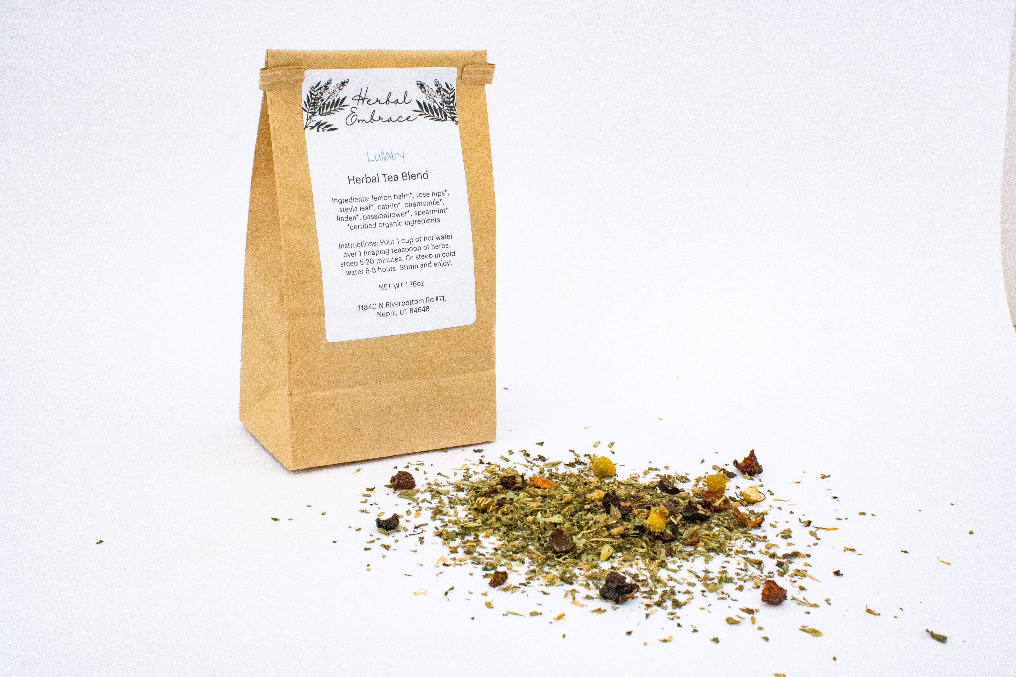 Herbal Embrace – wholesale Loose tea – Lullaby Herbal Loose-Leaf Tea Blend1