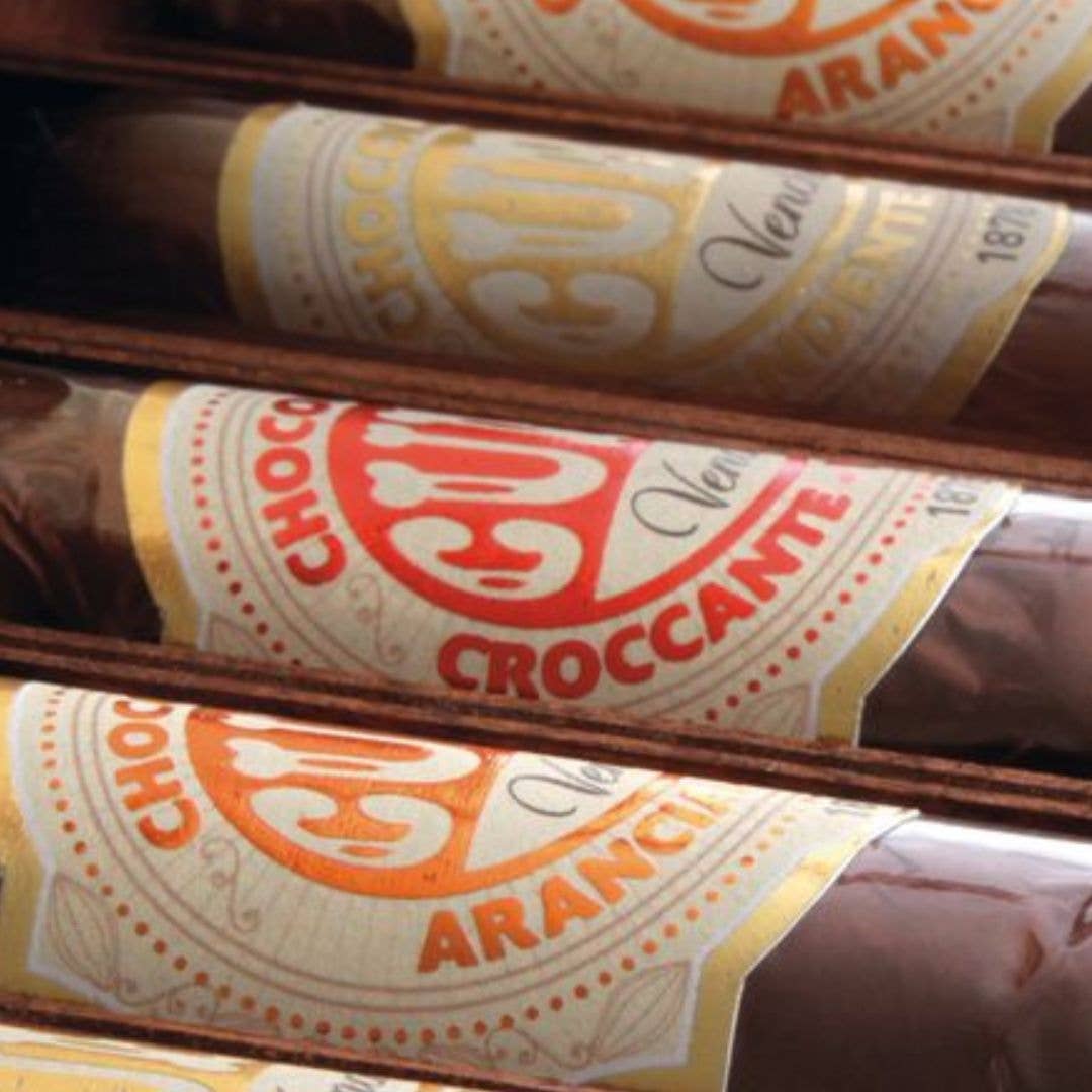 Venchi - Vente Friandises enrobées de chocolat - Cigare en chocolat à la nougatine de truffe - Chocolat de luxe italien5