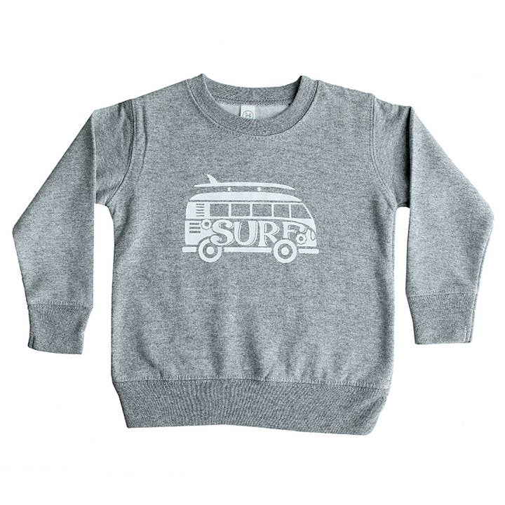 Sweat Surf Gris pour la vente par Sparkle Sisters by Couture Clips
