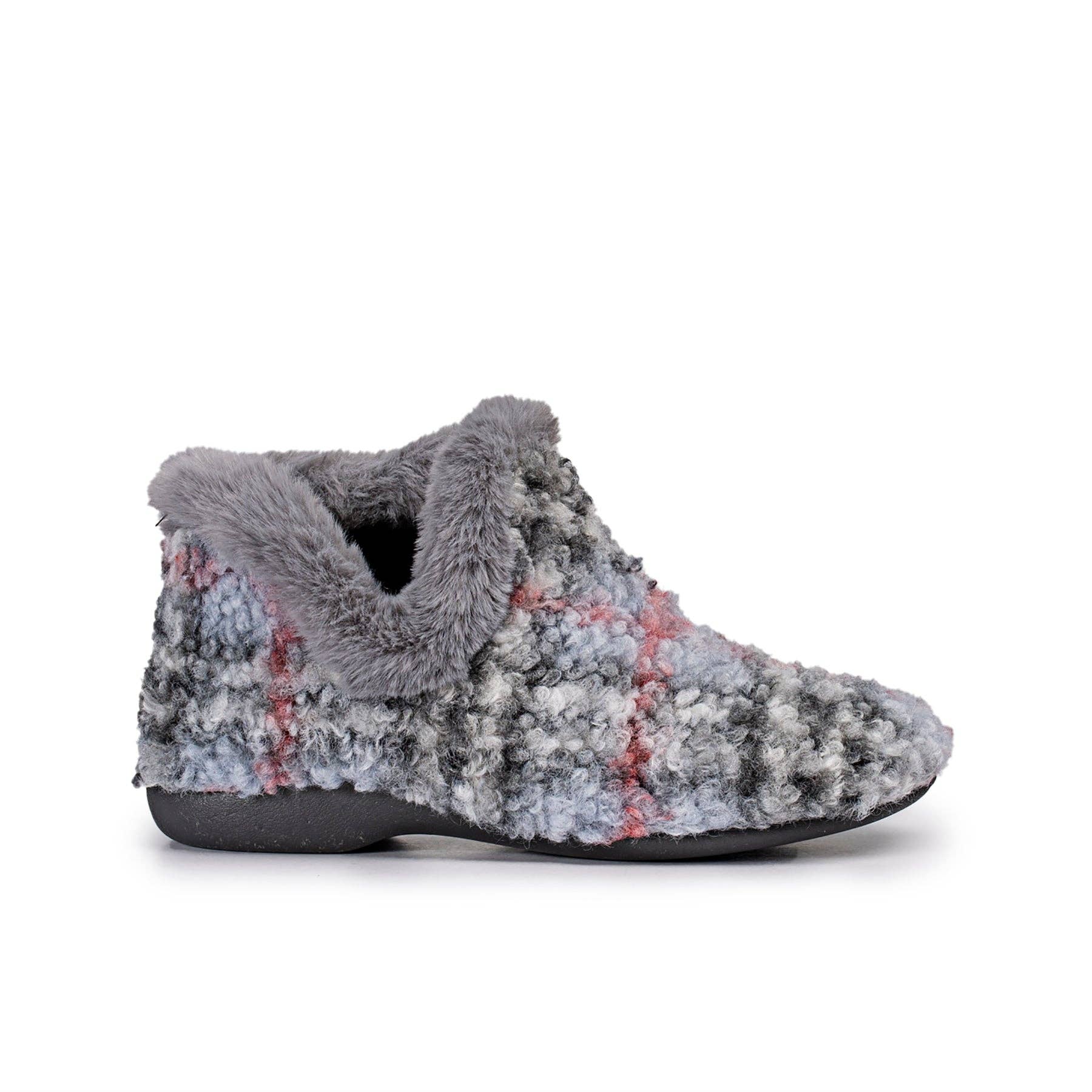 Marpen Slippers - Wholesale Slippers - Women's - Glasgow Wool Grey Bootie5