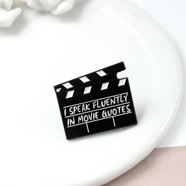 Magnifique Hearts - Wholesale Lapel Pin/Button - Movie Quote Lapel Pin: Perfect for Film Buffs & Collectors