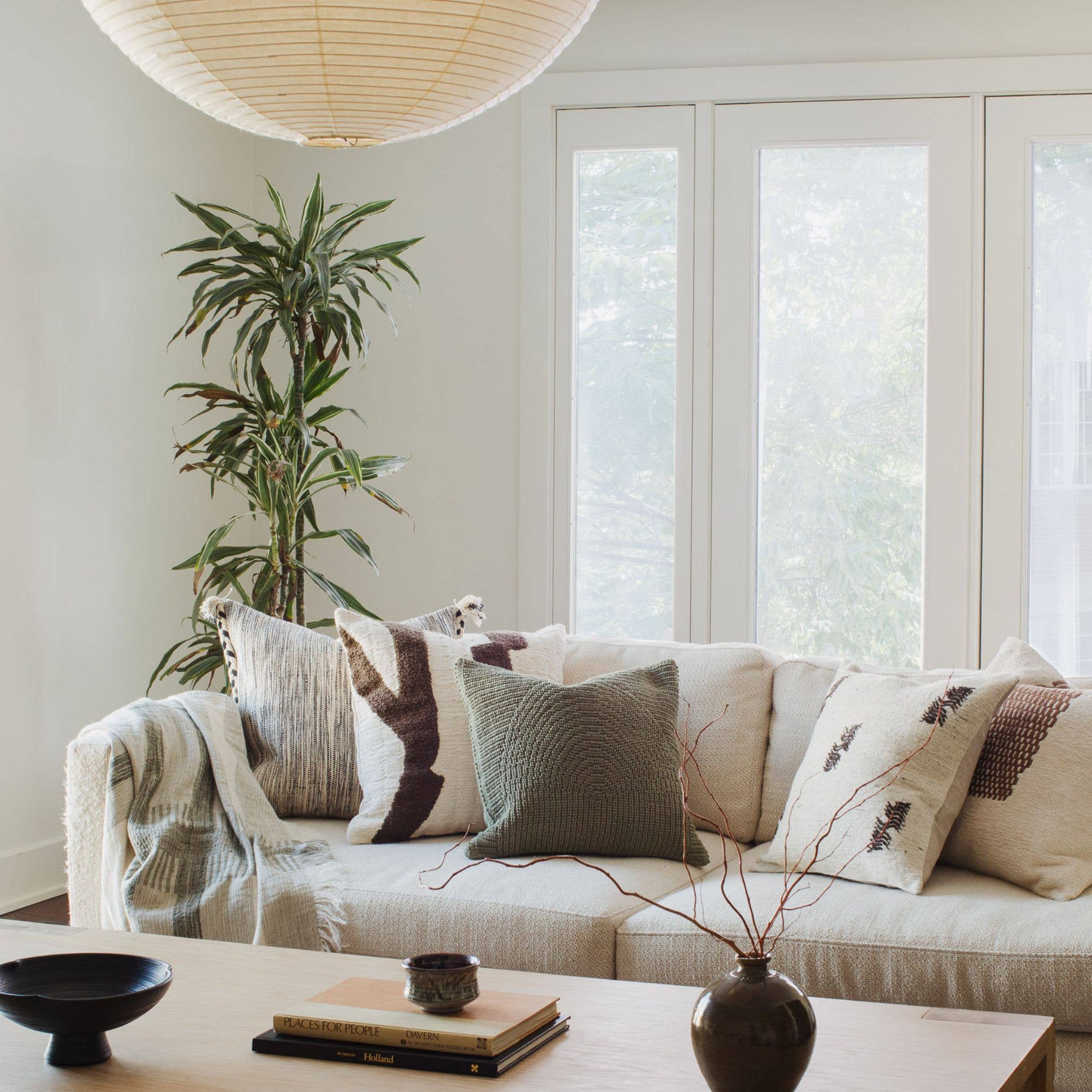 Crane Home - Wholesale Throw/decorative pillow - Black & White Braided Decor Pillow, 20" x 20", Black/White3