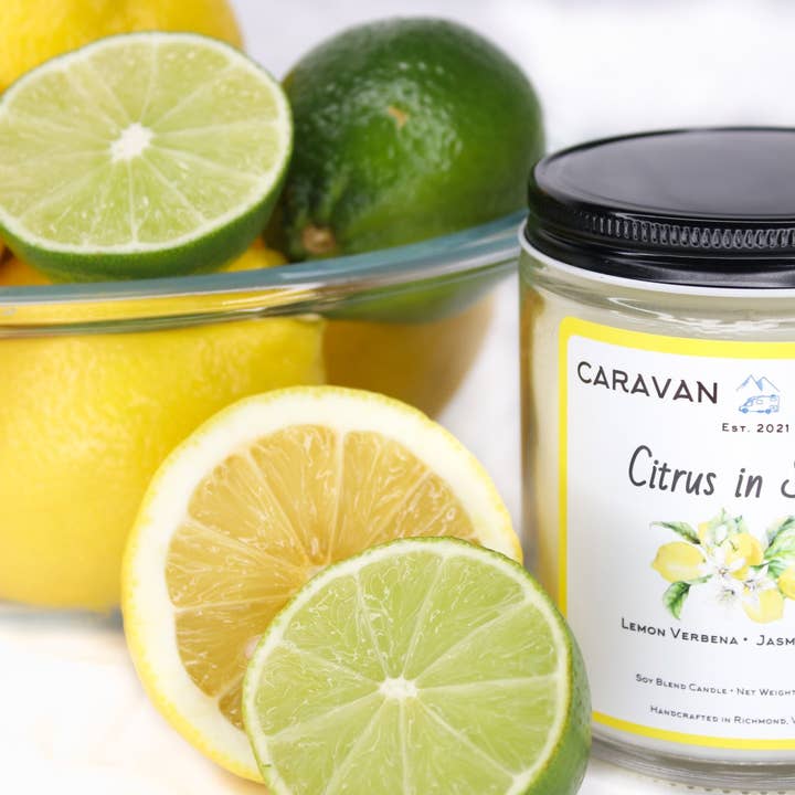 Citrus in Sicily for wholesale by Caravan Candle
