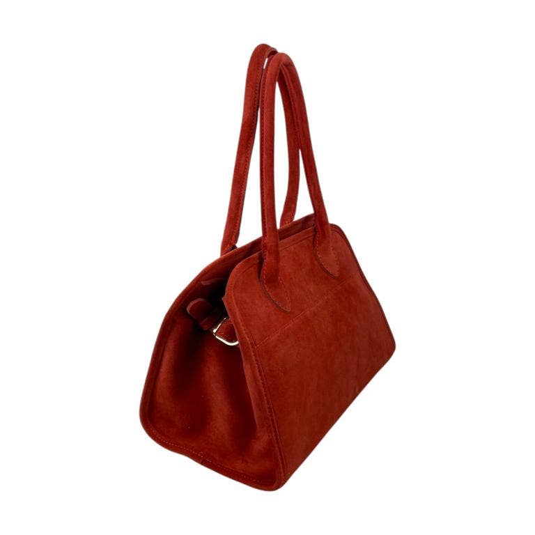 Chenson & Gorett - Wholesale Shoulder Bag - Women's - Italian Leather Shoulder Bag with Long Handles Promo 5789410
