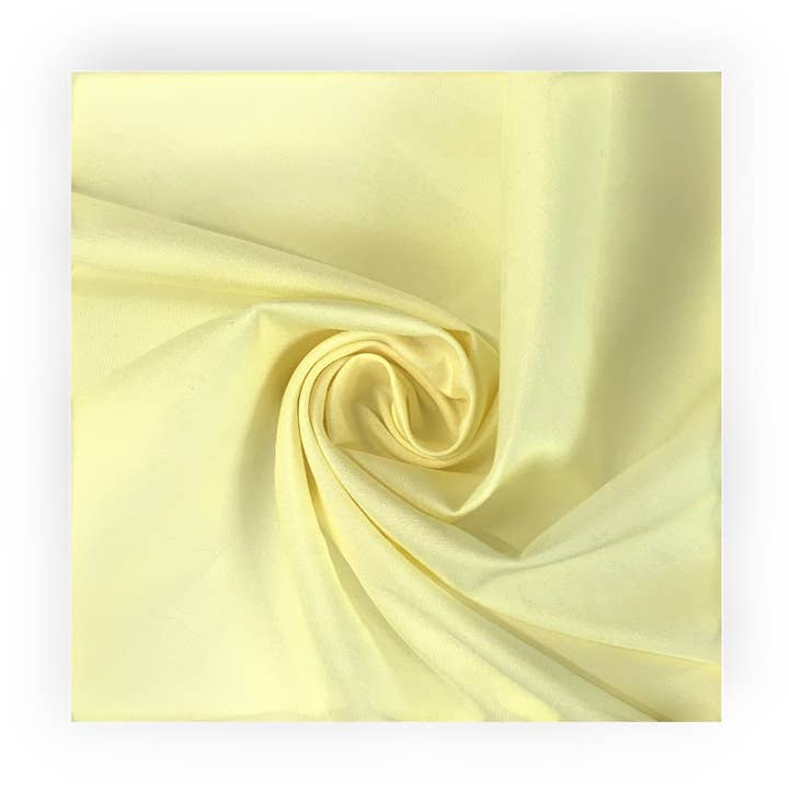 100% Premium Plain Cotton, Lemon Yellow for wholesale by City Fabrics
