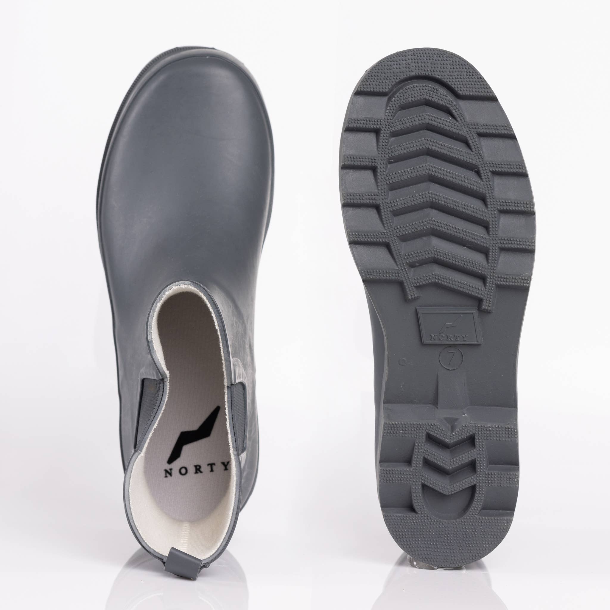 Eastern Off Price – wholesale Rain boots – Women’s – NORTY Womens 6" Ankle Rain Boots 39973 Matte Charcoal1