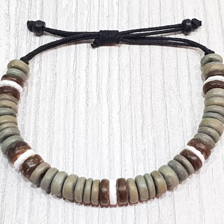 Shell bracelet 8mm / SG-0266 für den Großhandel von Gloria-Maris