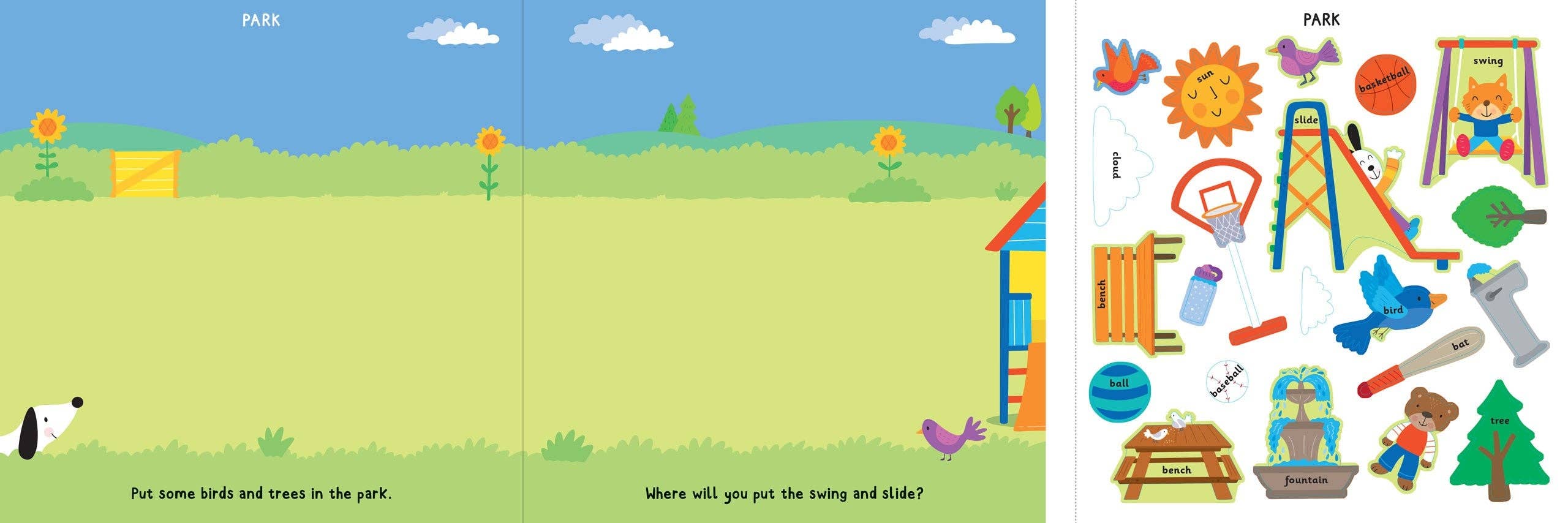 Peter Pauper Press - Wholesale Sticker - Kids & Baby - My First Sticker Book -- First Words2