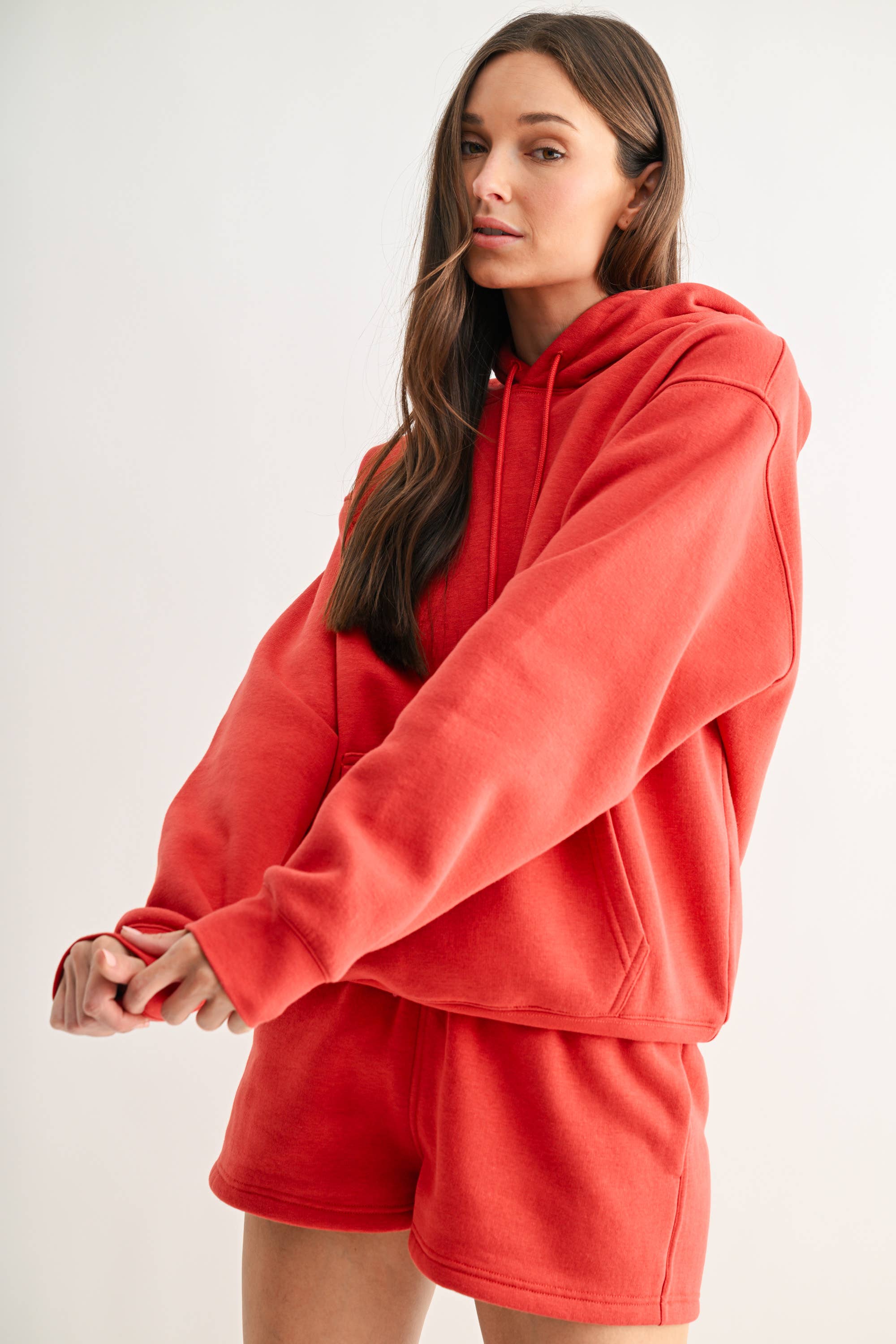 Mono B - Vendita all'ingrosso Felpa con cappuccio - Donna - Felpa con cappuccio in misto cotone34