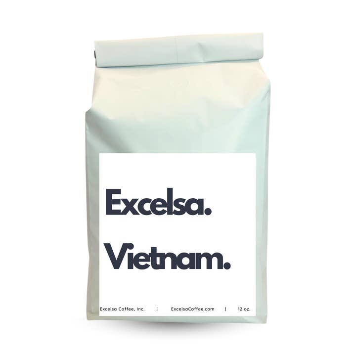 Vietnam – Medium Roast Whole Bean (5 lbs) for wholesale by Excelsa Coffee, Inc.