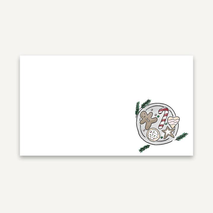 Paquet de 20 pour les fêtes : biscuits du père Noël pour la vente par Lamb + Joy